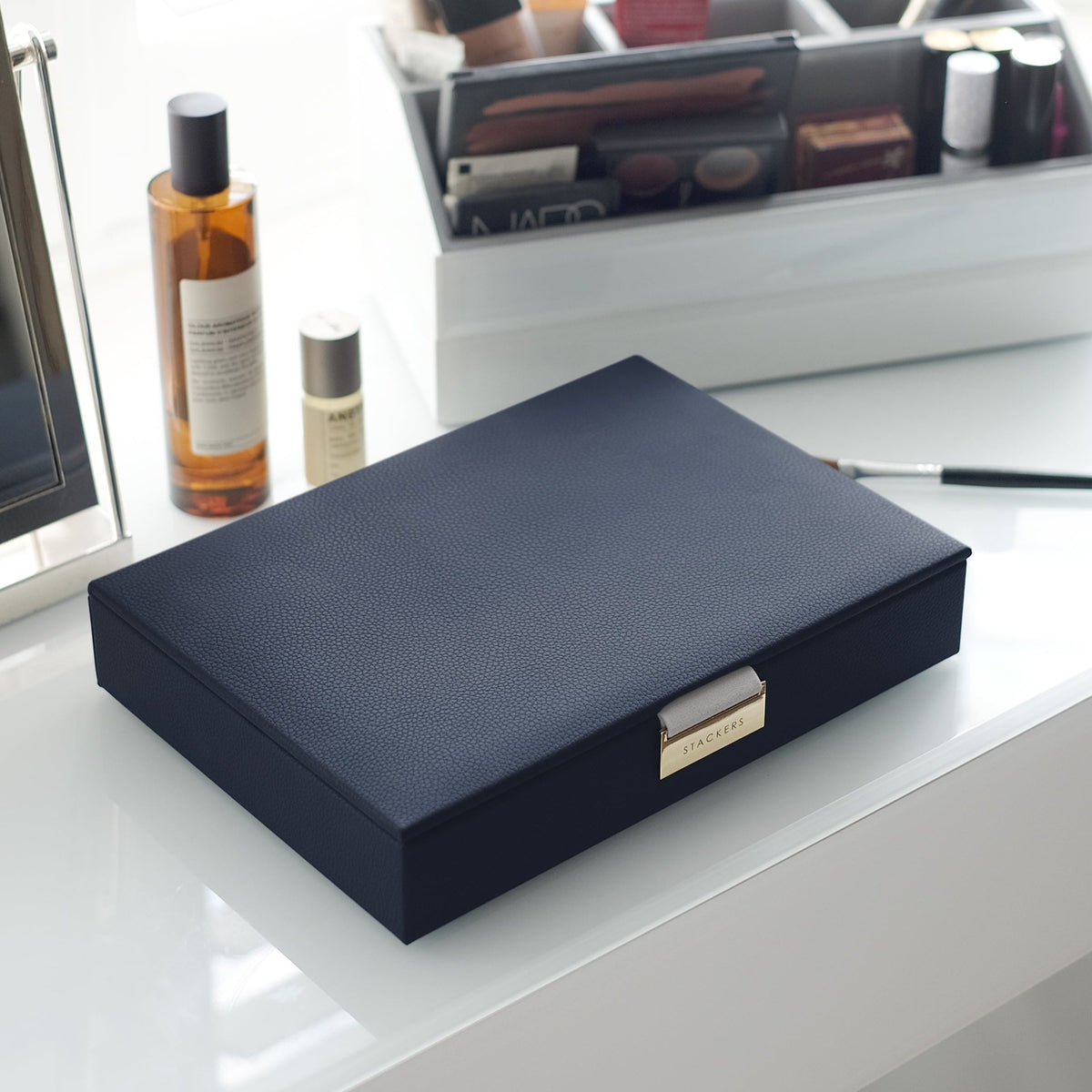 Stackers Dusky Blue Classic Jewellery Box Lid – STACKERS LONDON