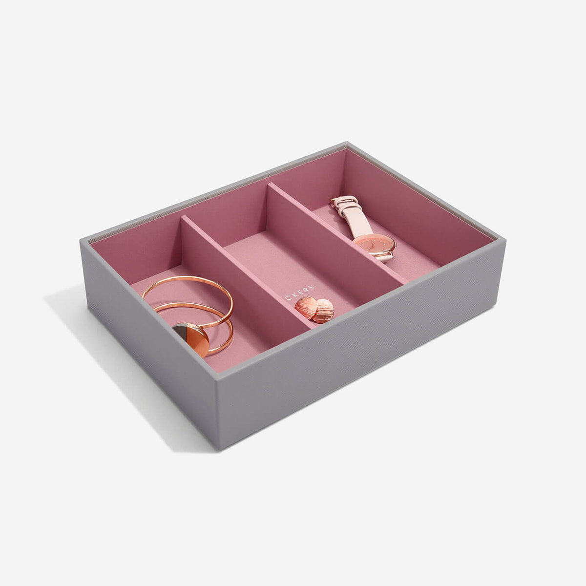 Grey & Rose Classic Jewellery Box Watch/Accessories Layer