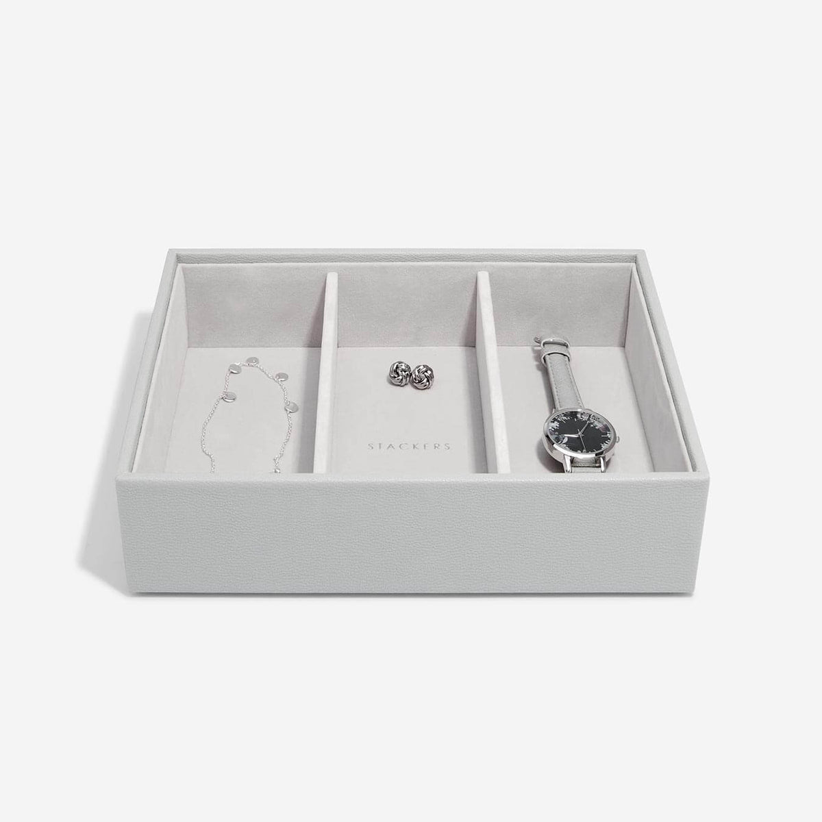 Classic ジュエリーボックス 3sec ペブルグレー – STACKERS LONDON