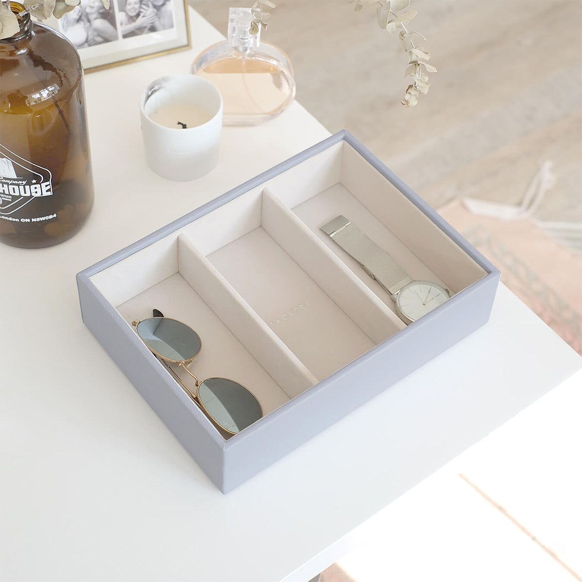 Classic Jewellery Box 3sec ラベンダー – STACKERS LONDON