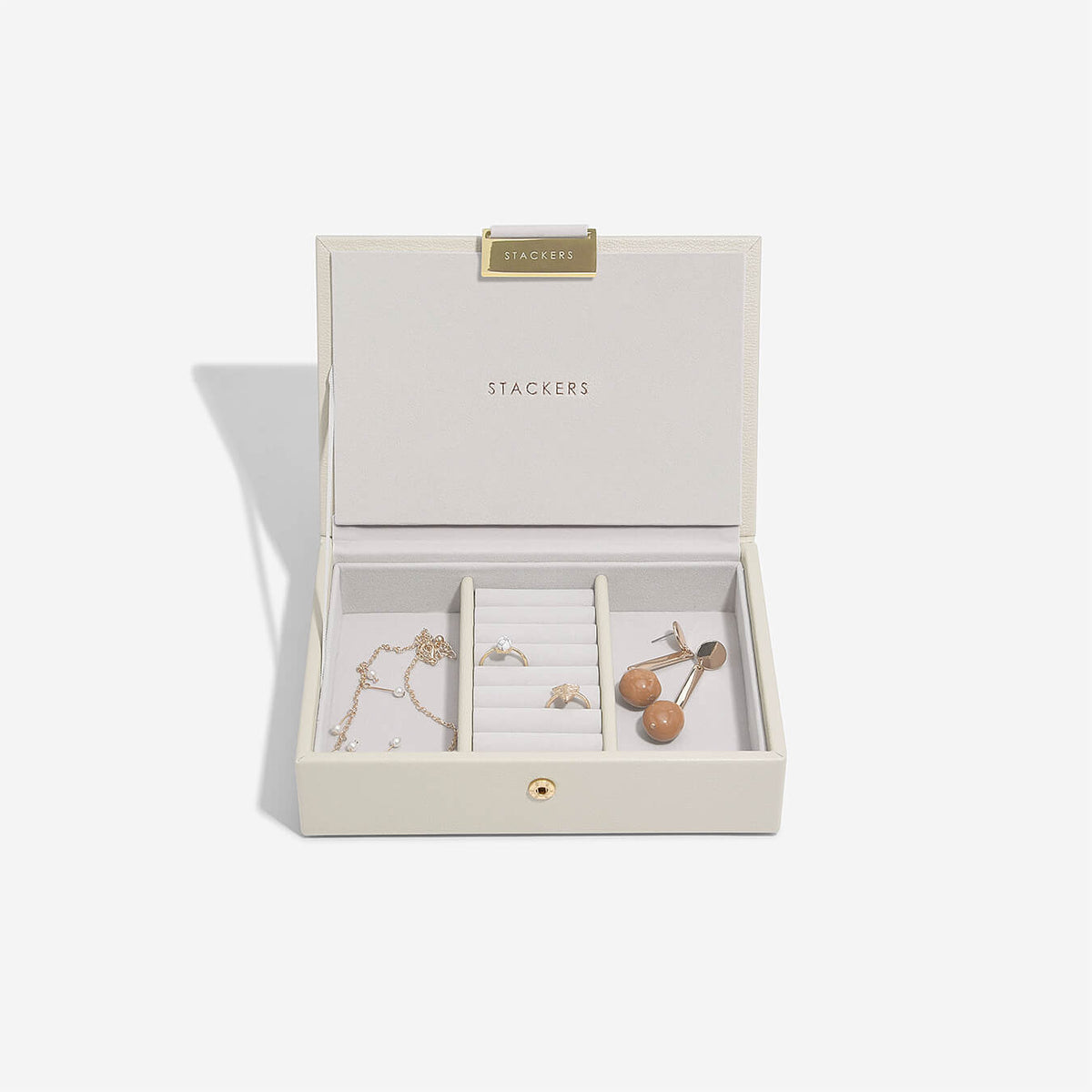 MINI ジュエリーボックス LID オートミール – STACKERS LONDON