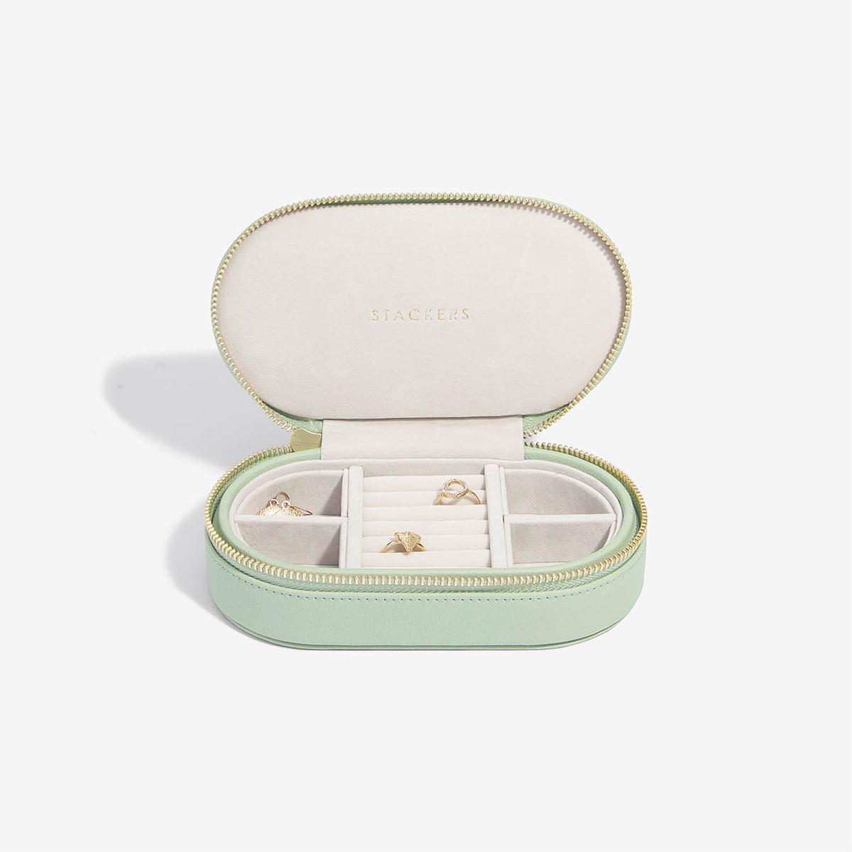 ジュエリーボックス 緑色 ベルベット 6コンパートメント Amazon｜Kate Spade New York 小型トラベルジュエリーケース