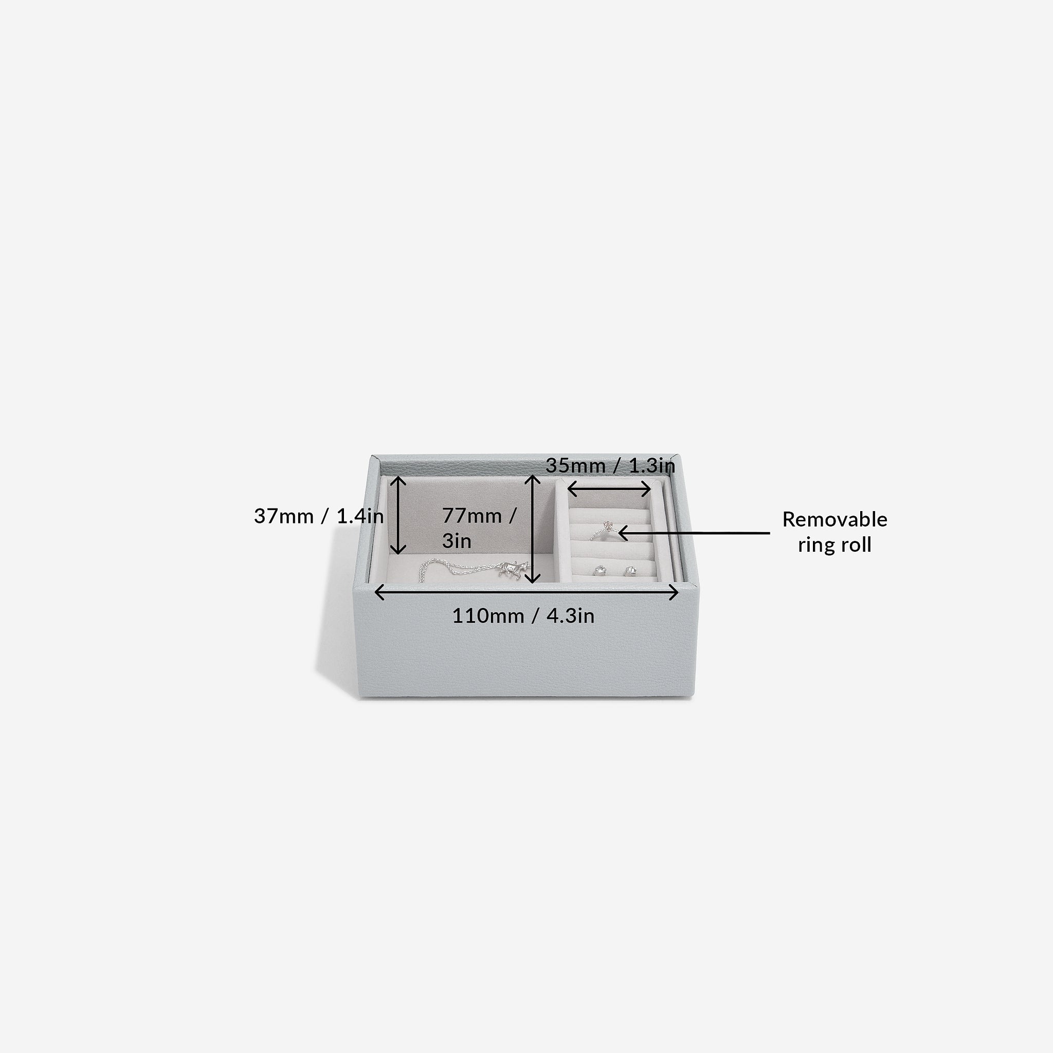 ジュエリーボックス　 hausen STACKERS CLASSIC JEWELRY BOX TAUPE 3SET｜5%point | THE