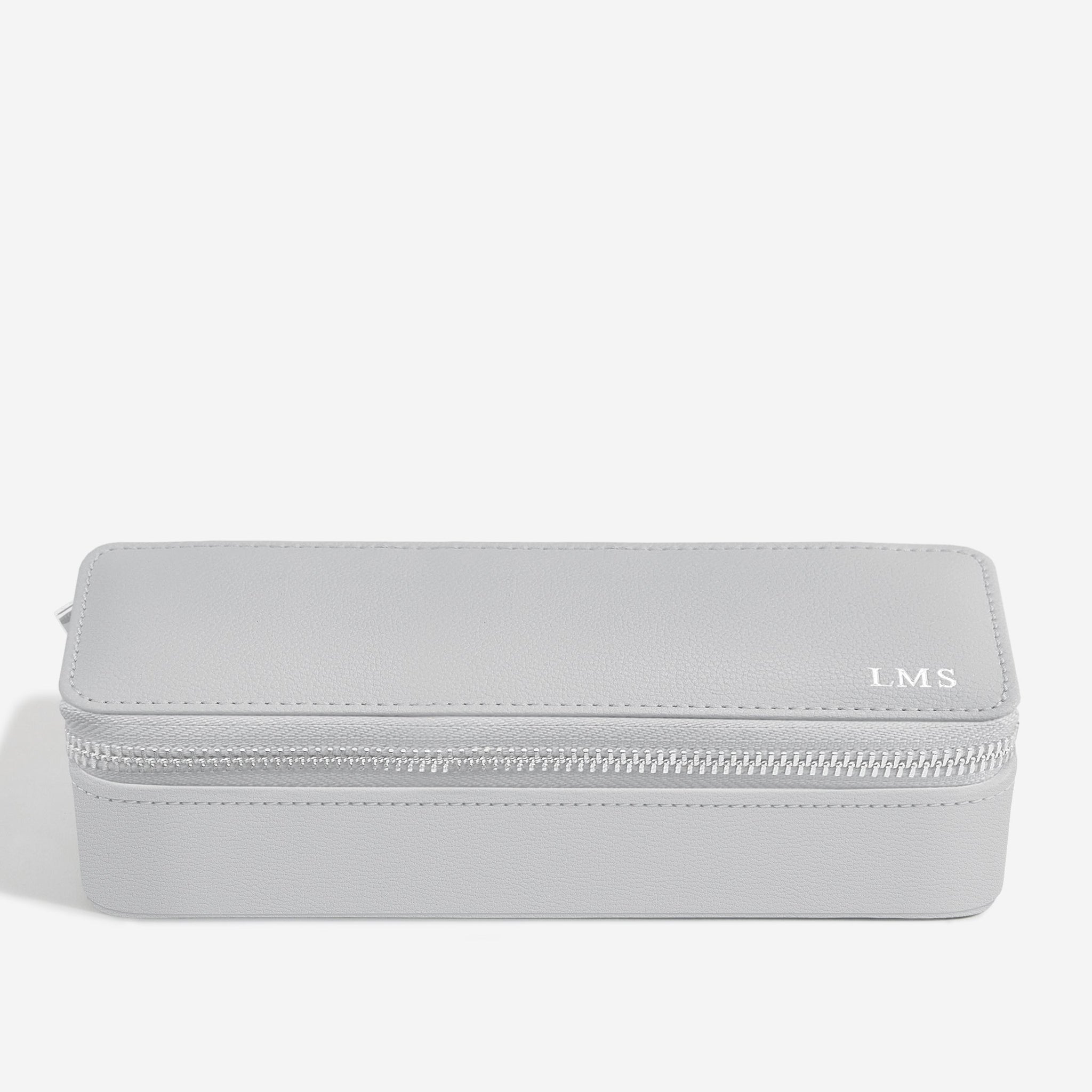 トラベルジュエリーボックス L ペブルグレー – STACKERS LONDON