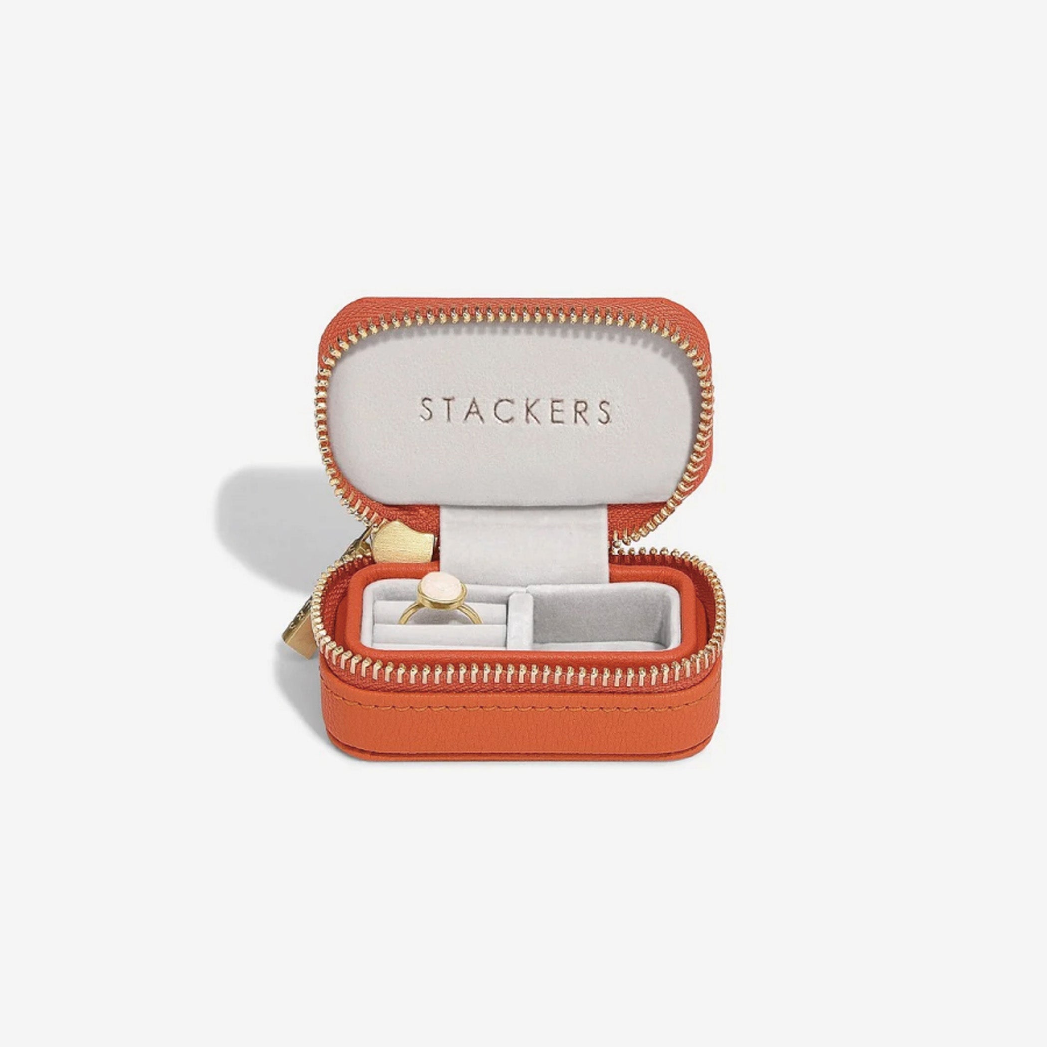 Travel ジュエリーボックス S オレンジ – STACKERS LONDON