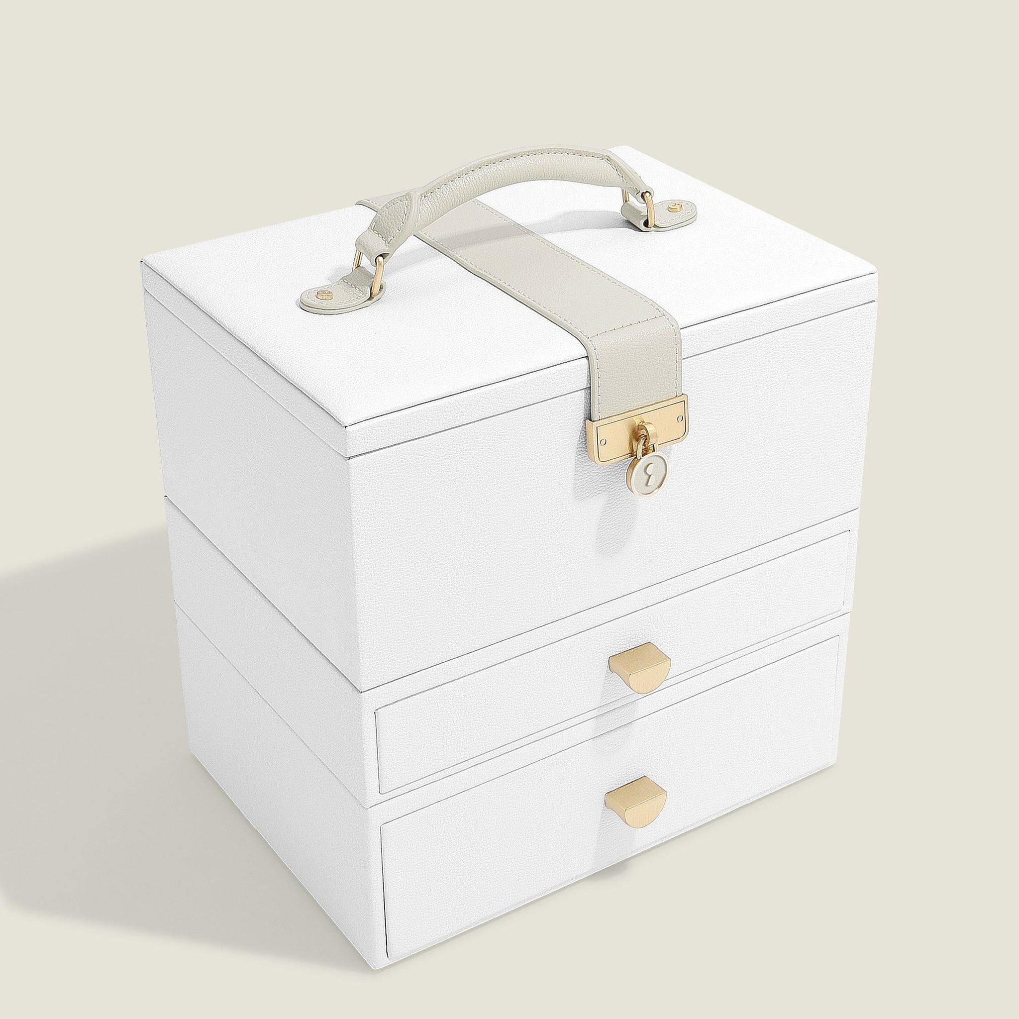 LULU GUINNESS ティアード ラグジュアリー ジュエリーボックス Lulu Red Tiered Luxury Jewellery Box | Lulu Guinness