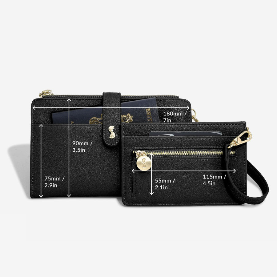 ウォレットバッグ Wallet Bag ブラック – STACKERS LONDON