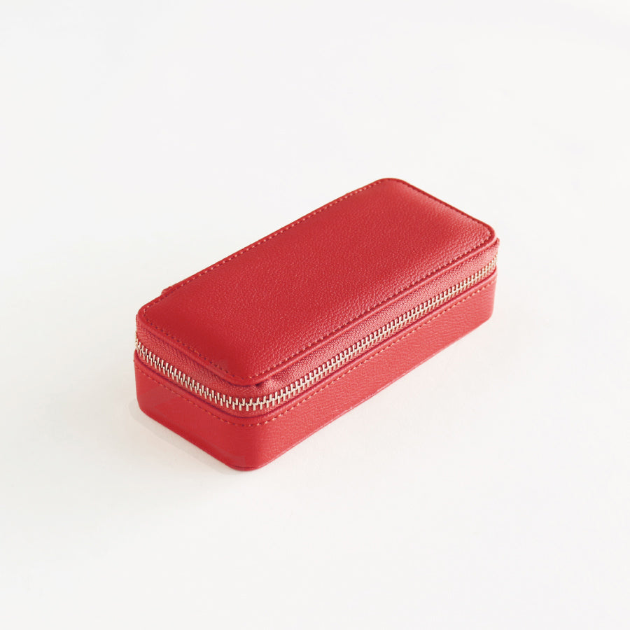 トラベルジュエリーボックス M レッド – STACKERS LONDON