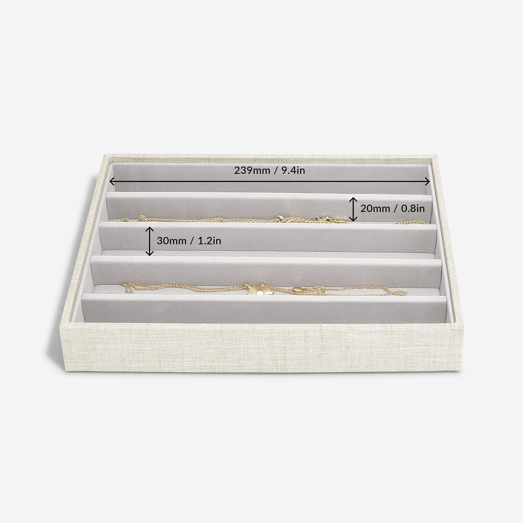 Stackers Taupe Classic Jewellery Box – STACKERS LONDON