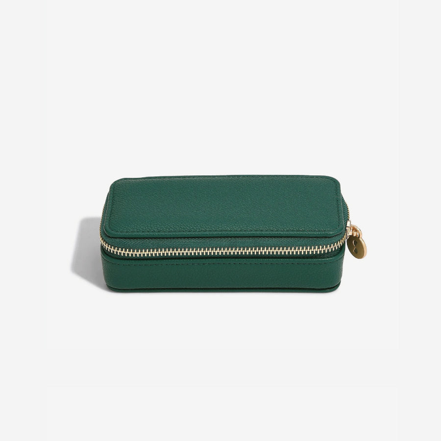 トラベルジュエリーボックス M フォレストグリーン – STACKERS LONDON