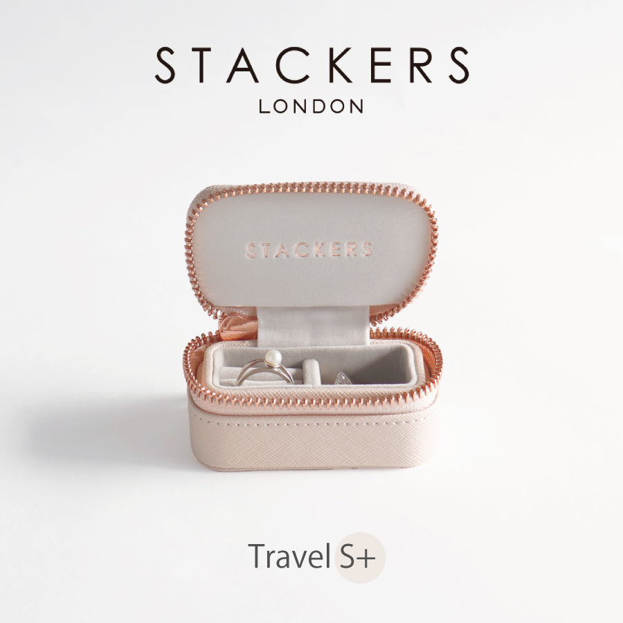 トラベル ジュエリーボックス S+ ブラッシュピンク – STACKERS LONDON