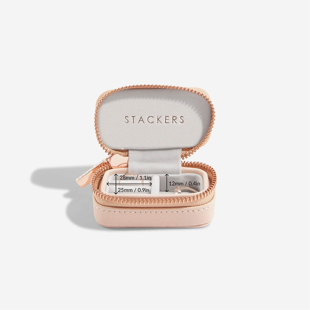 Stackers Blush Large Travel Jewellery Box – STACKERS LONDON