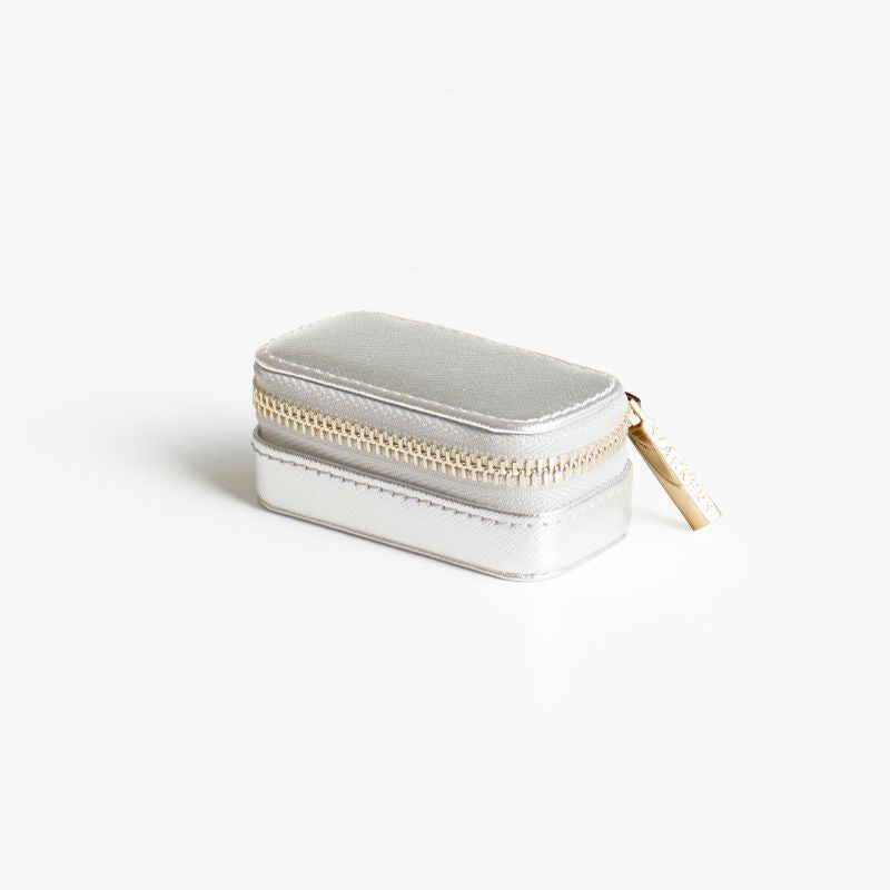 Stackers Silver Petite Travel Jewellery Box – STACKERS LONDON