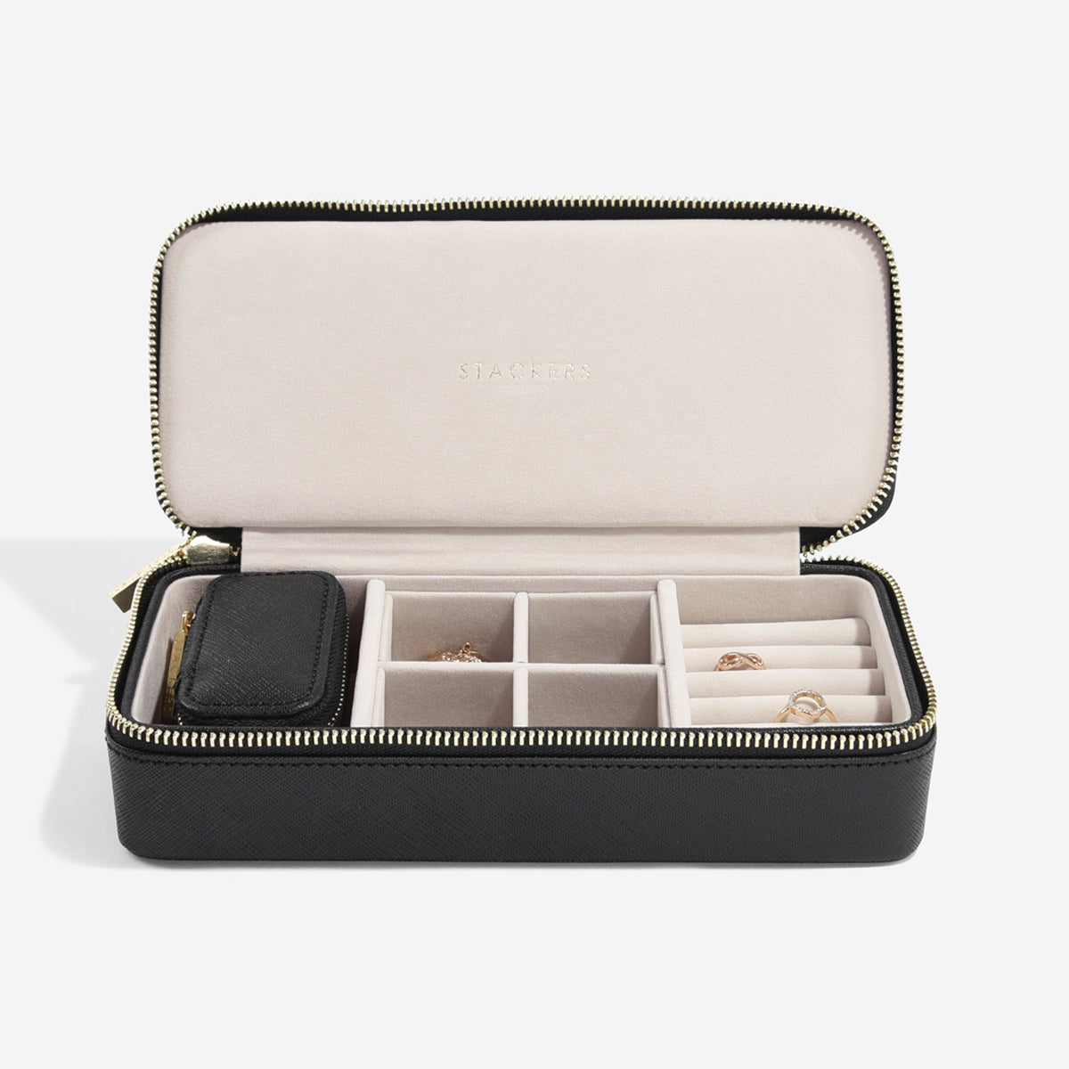 スタッカーズ　クラシックジュエリーボックス 2set ブラック クラシック ジュエリーボックスセット – STACKERS LONDON