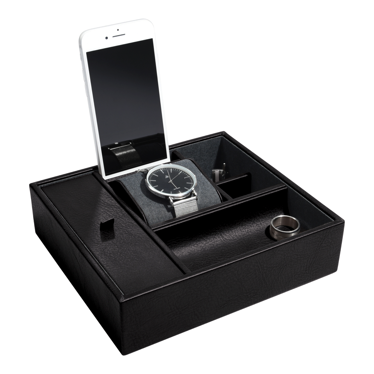 Phone Stacker Black Phone Valet – STACKERS LONDON
