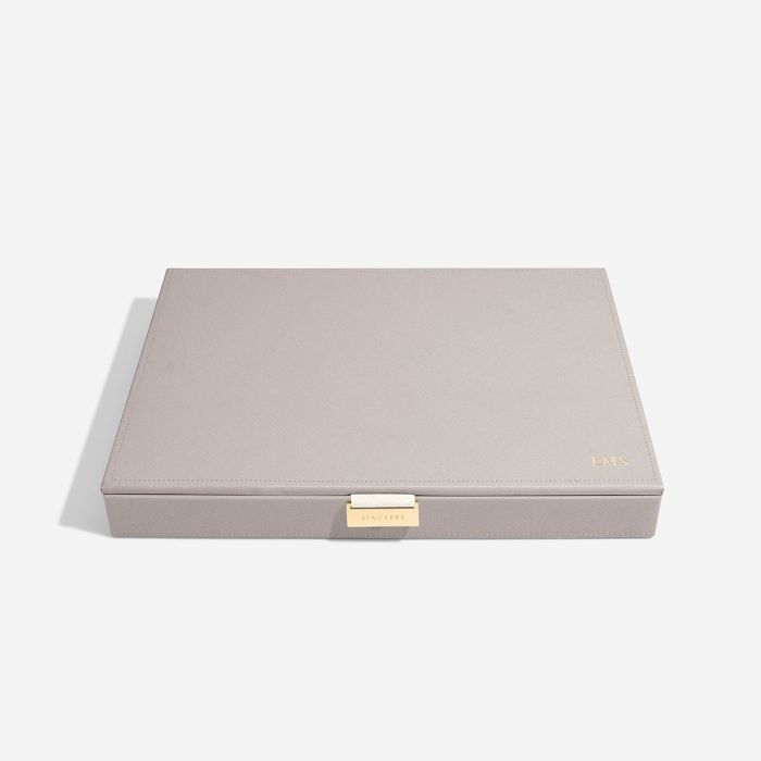 Stackers Taupe Supersize Jewellery Box Lid – STACKERS LONDON